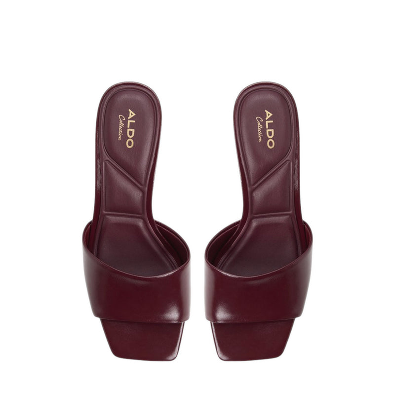 Goldenshine Women's Heeled Sandals - Bordo