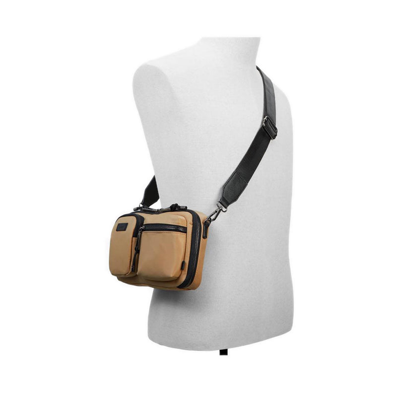 Rherif Cross Body Bag - Black/Black