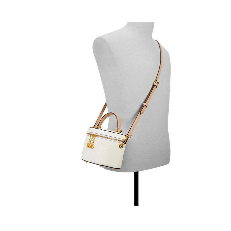 Vanitela Women's Top Handle Bag - White