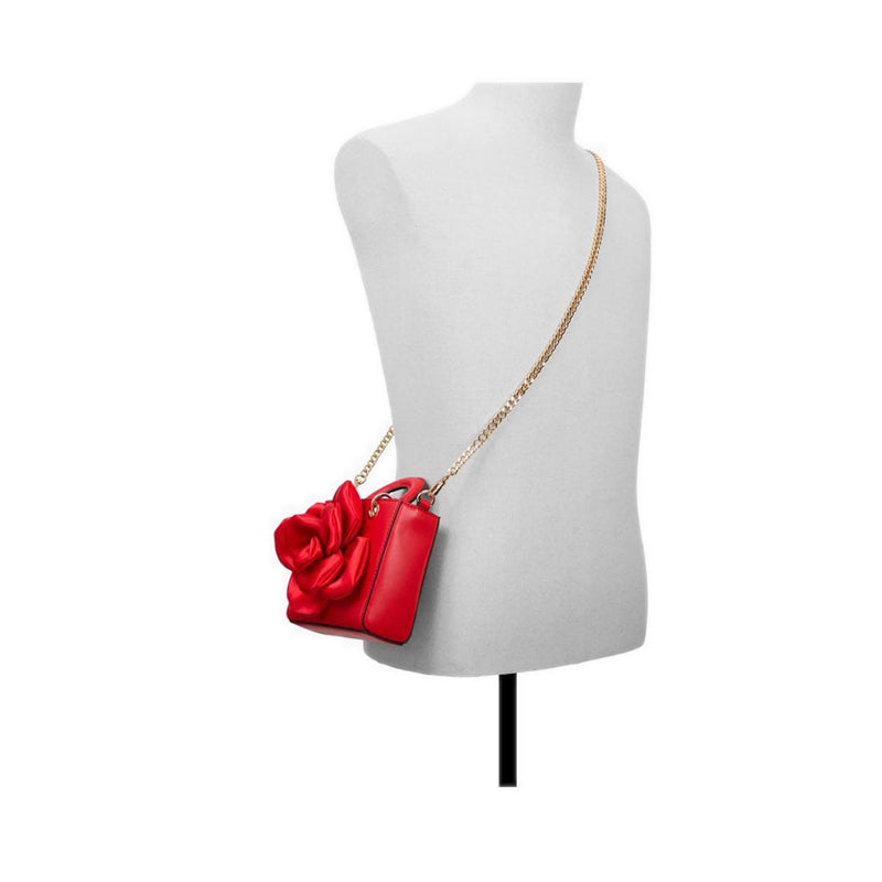 Redroses Satchel Bag - Red