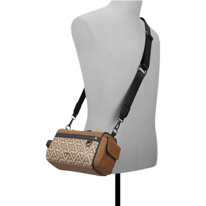 Afiabard Cross Body Bag - Tan Combo