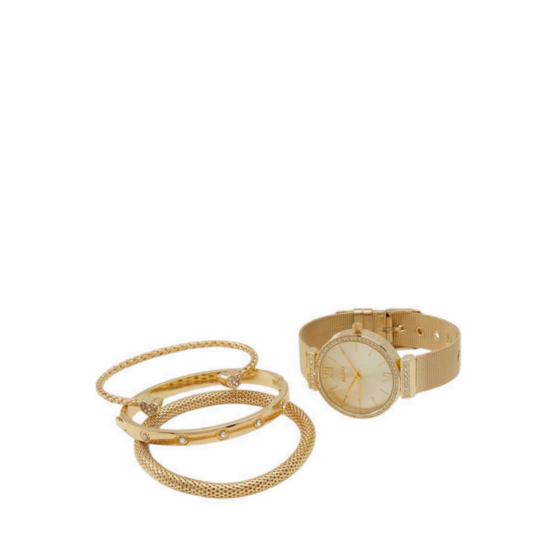 Lovewatch Women's Watch - Gold/Clear Multi