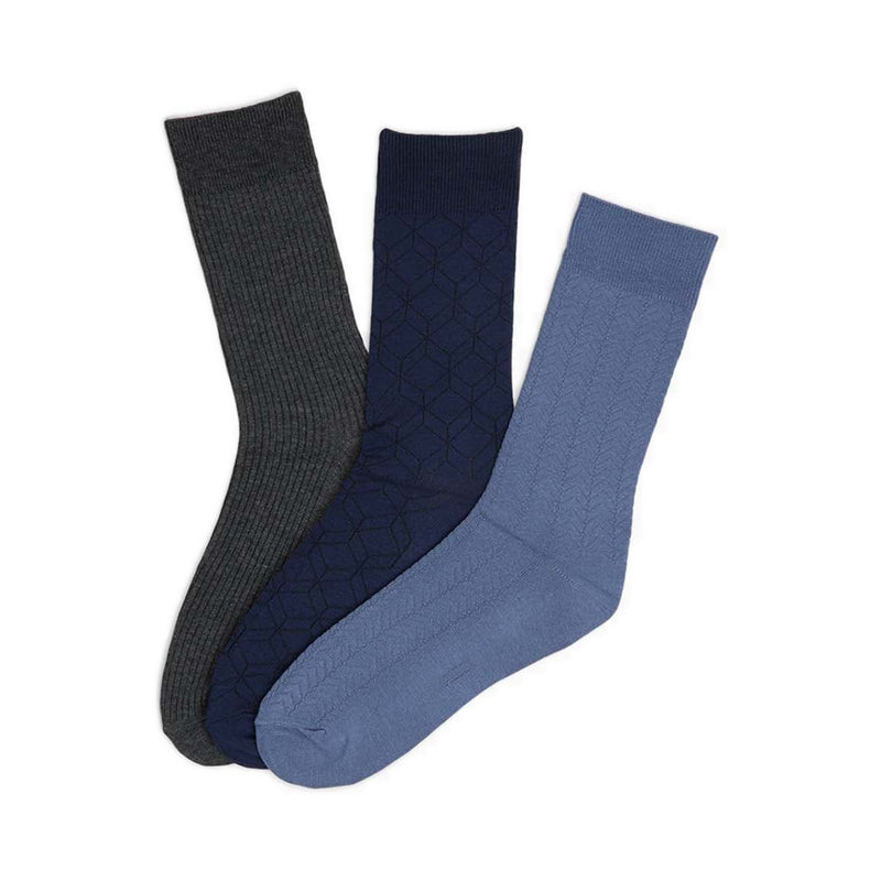 Wanaro Men's Socks - Medium Blue