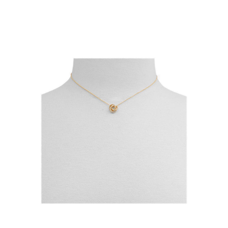 Lothamar Women's Necklace - Gold/ Clear Multi