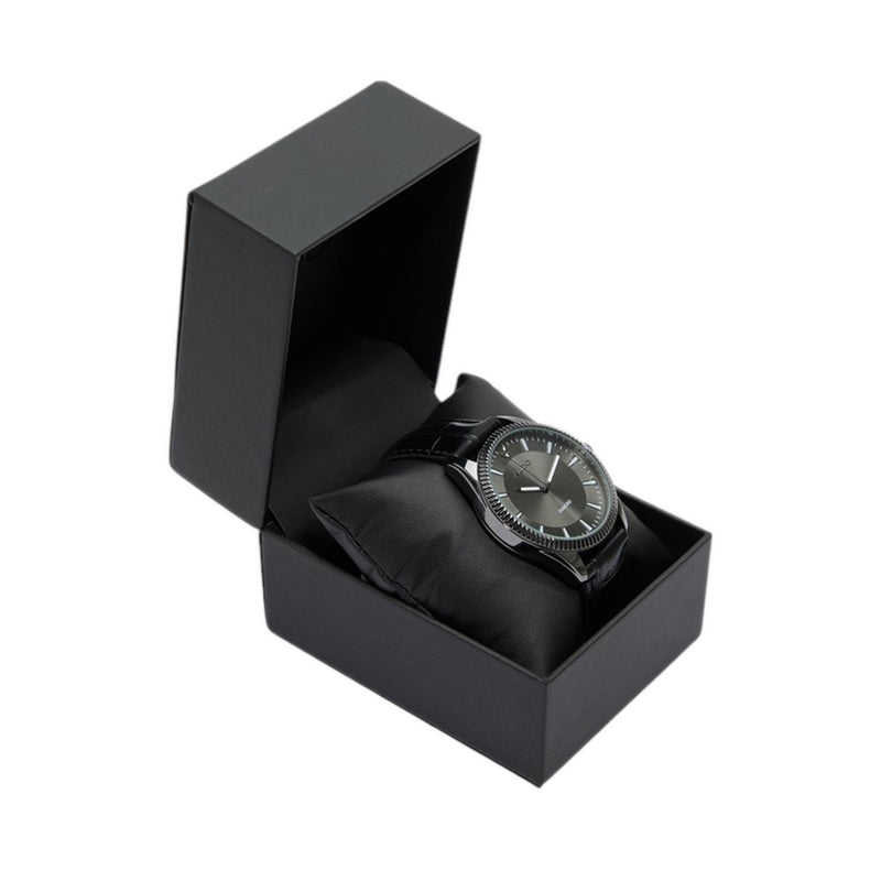 Challister Watch - Black/Silver Multi