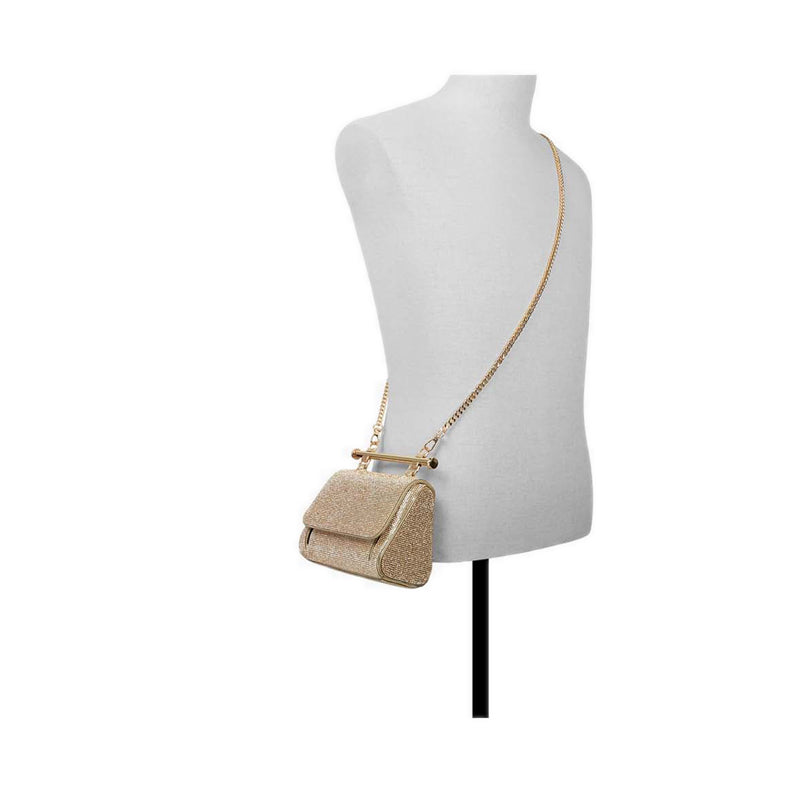Blingchic Women's Top Handle Bag - Gold