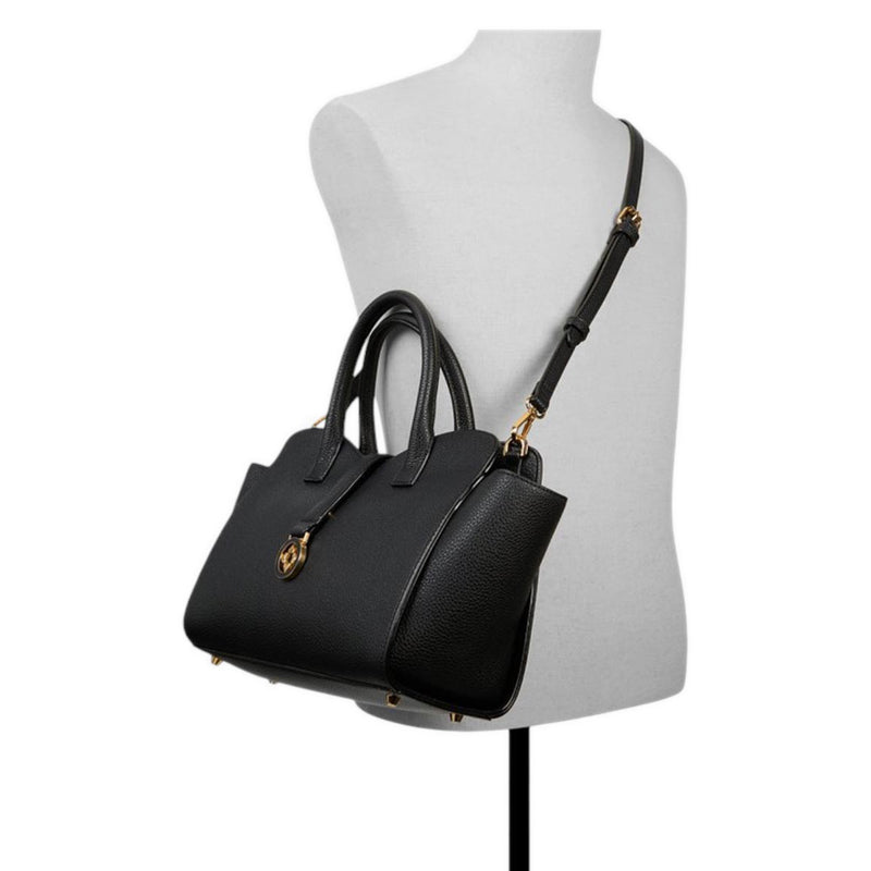 Georginia Satchel Bag - Black