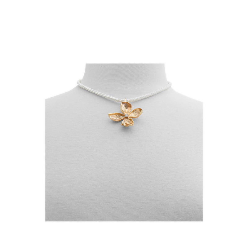 Chicadellicc Women's Necklace - Gold/Clear Multi