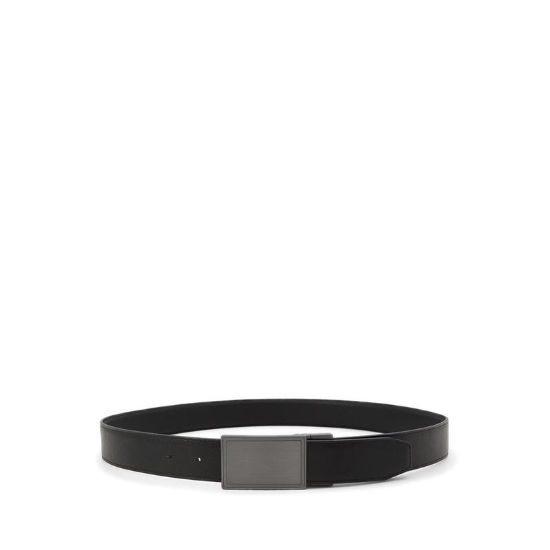 Yaeg Men's Belt - Black/Silver Multi
