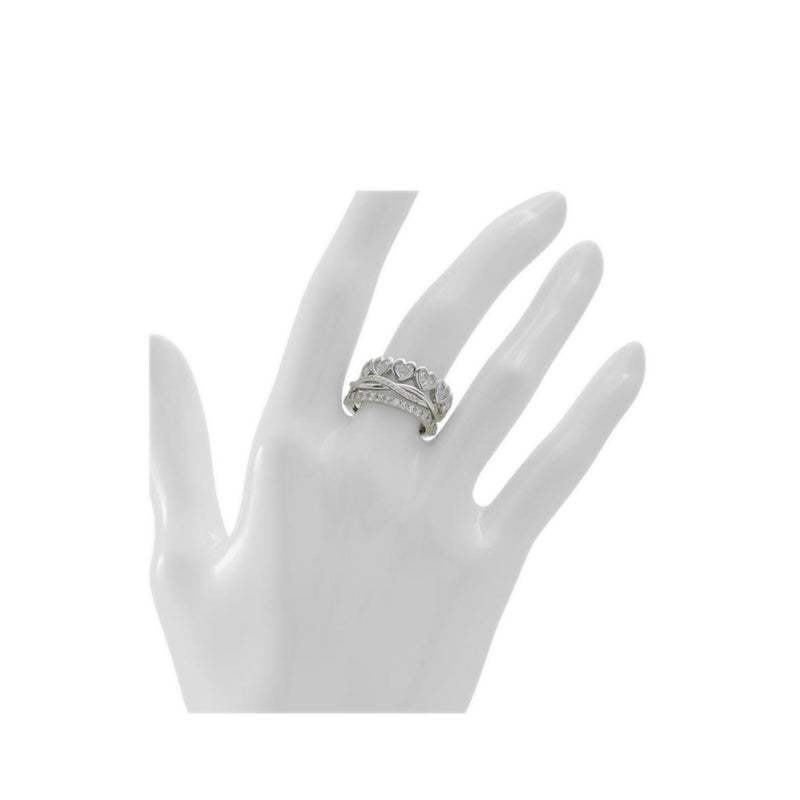 Lovestack Ring - Silver/Clear Multi