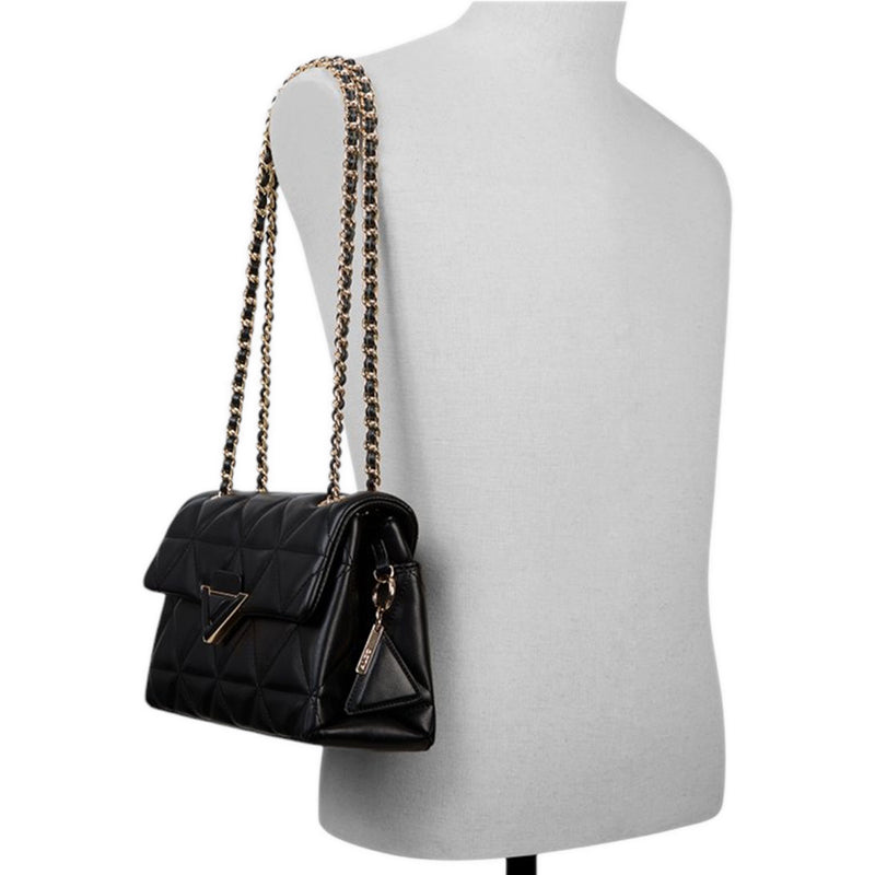 Softpuffquilt Cross Body Bag - Black