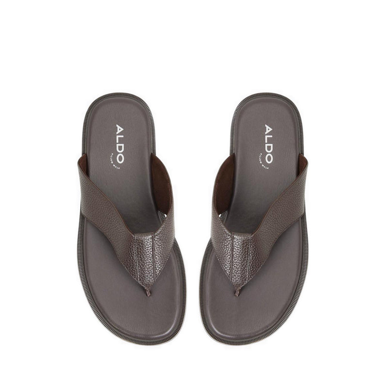 Aldo Serano Men's Flat Sandals - Dark Brown