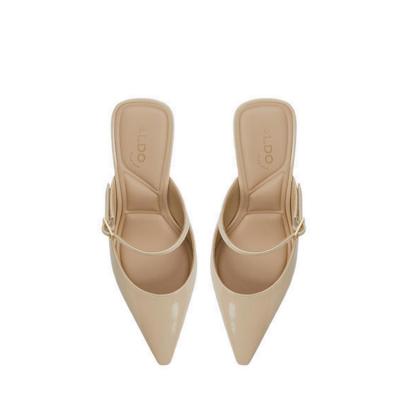 Cincinnati Women's Heeled Mules - Medium Beige