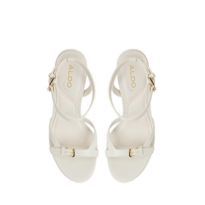 Onaonwan Women's Heeled Sandals - White/Bone