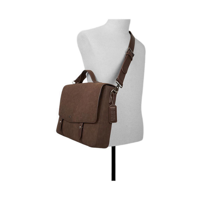 Hildebrad Men's Messenger Bag - Brown
