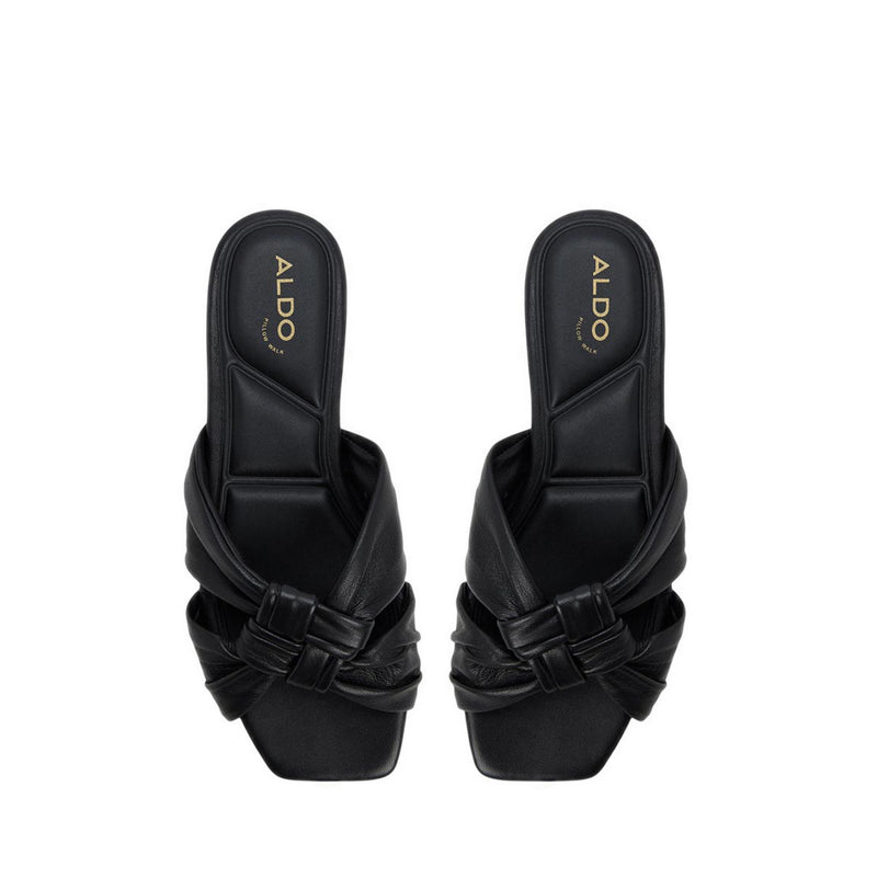 Henrielle-In Women's Flat Sandals - Black