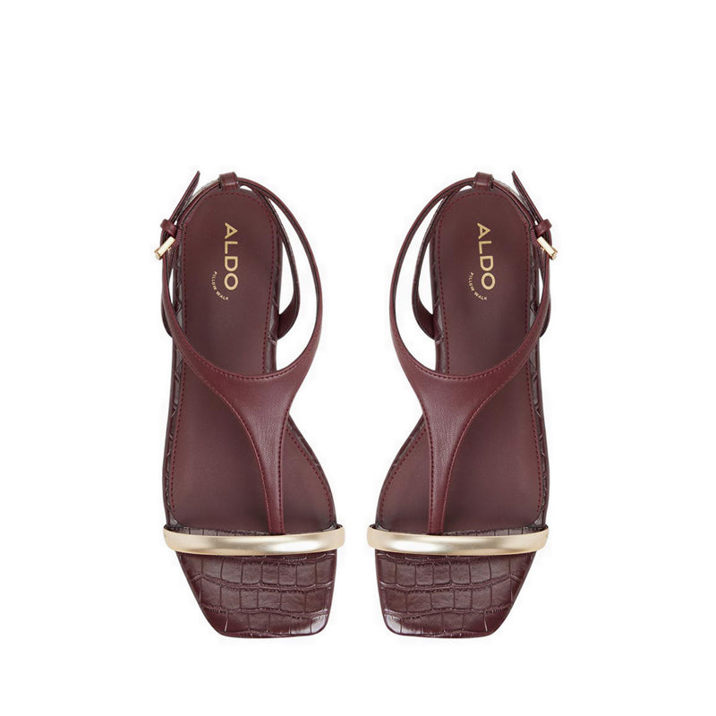 Catlyn Women's Flat Sandals - Bordo