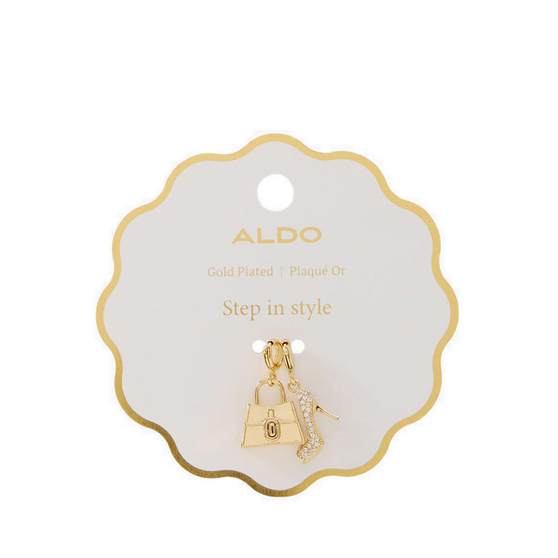 Icons Women's Pin Gold/Clear Multi