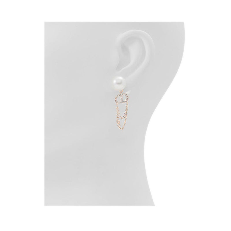 Treschique Women's Earring Rose Gold