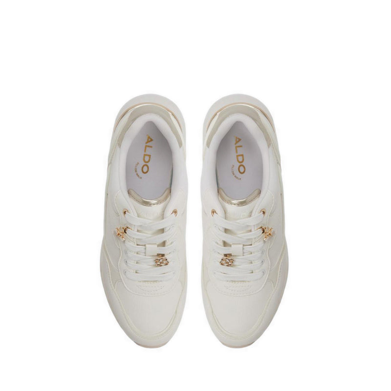 Asiejan Women's Wedge Sneakers - White