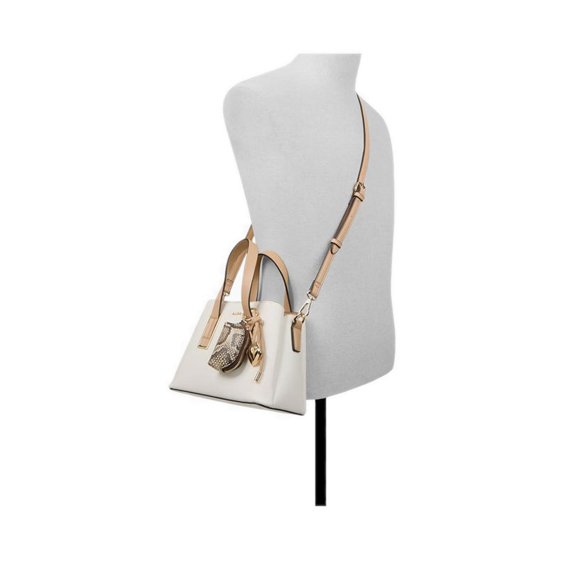 Maeliabag Women's Satchel - White/Bone