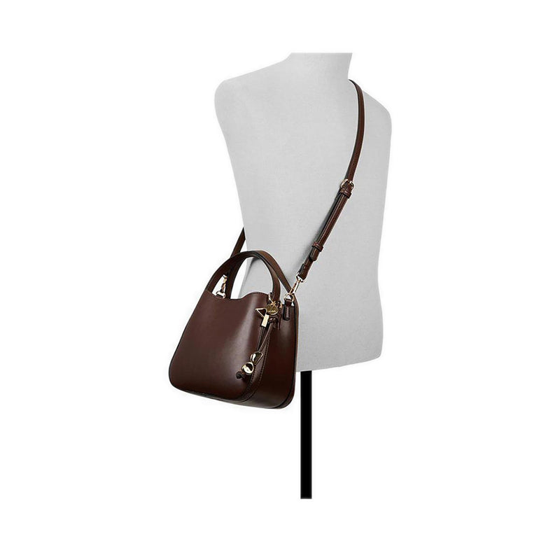 Auralily Women's Satchel - Dark Brown