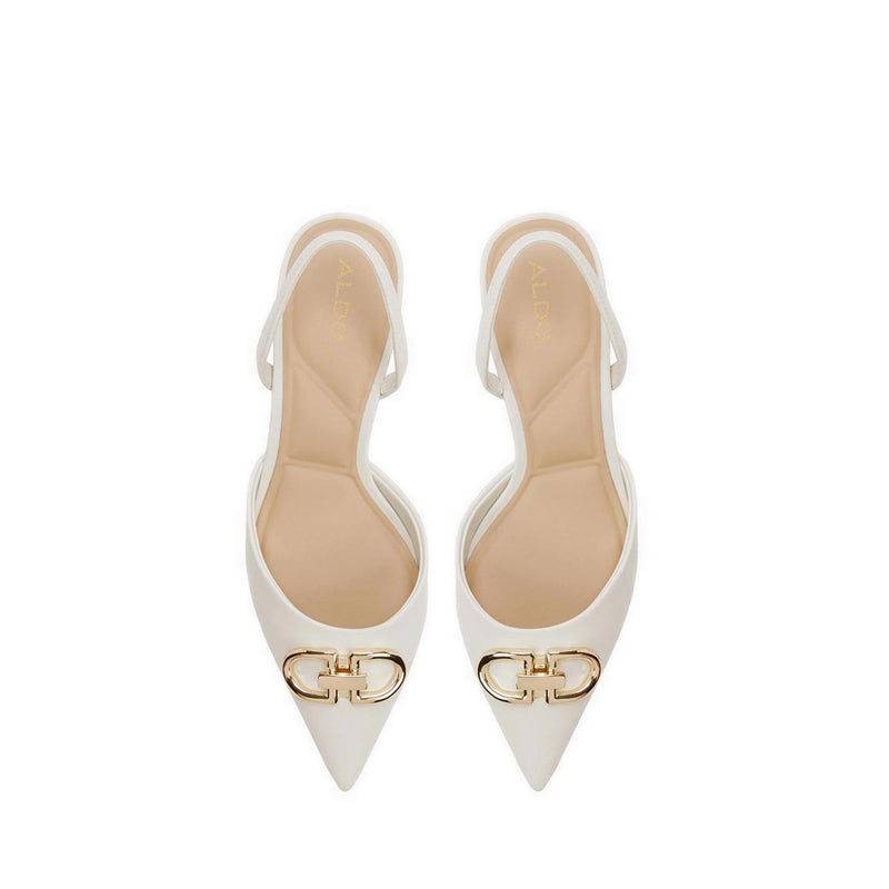 Delicat Women's Heeled Shoes - White/Bone