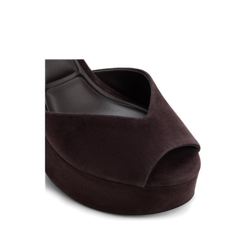 Monnae Women's Heels Dark Brown