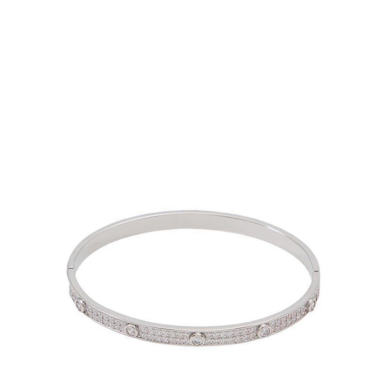 Pilie Women's Bracelets Silver/Clear Multi