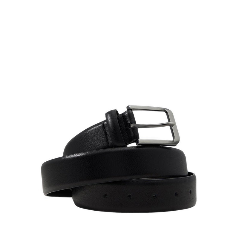 Marek Men's Belts Black/Silver Multi
