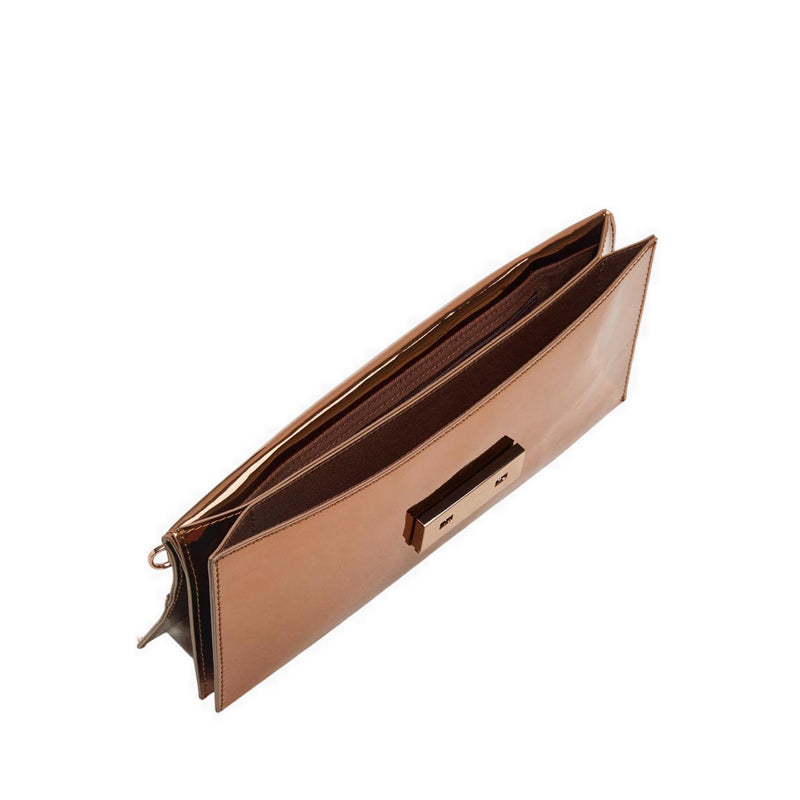 Deandria Women's Clutch Dark Brown