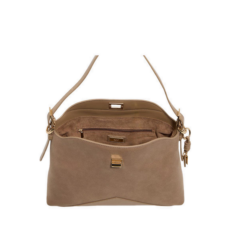 Jacq Women's Shoulder Bag Taupe