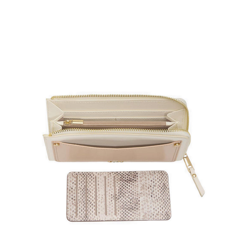 Kedorevethx Women's Wallet/Change Purse Cream Multi