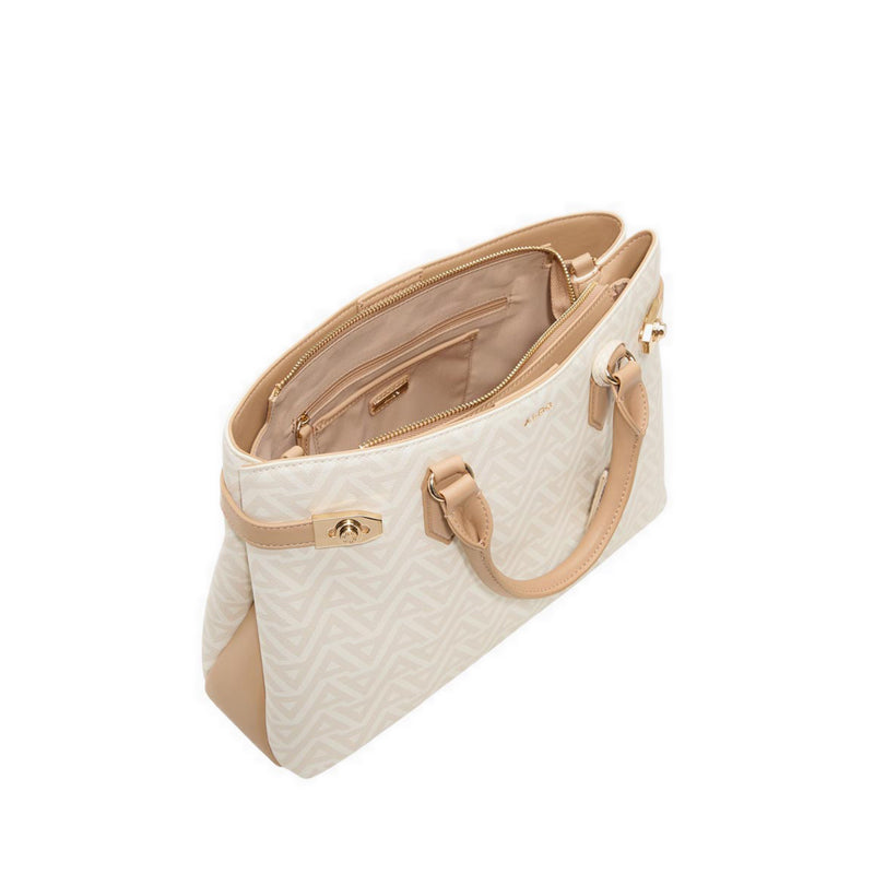 Hermynie Women's Satchel White Combo