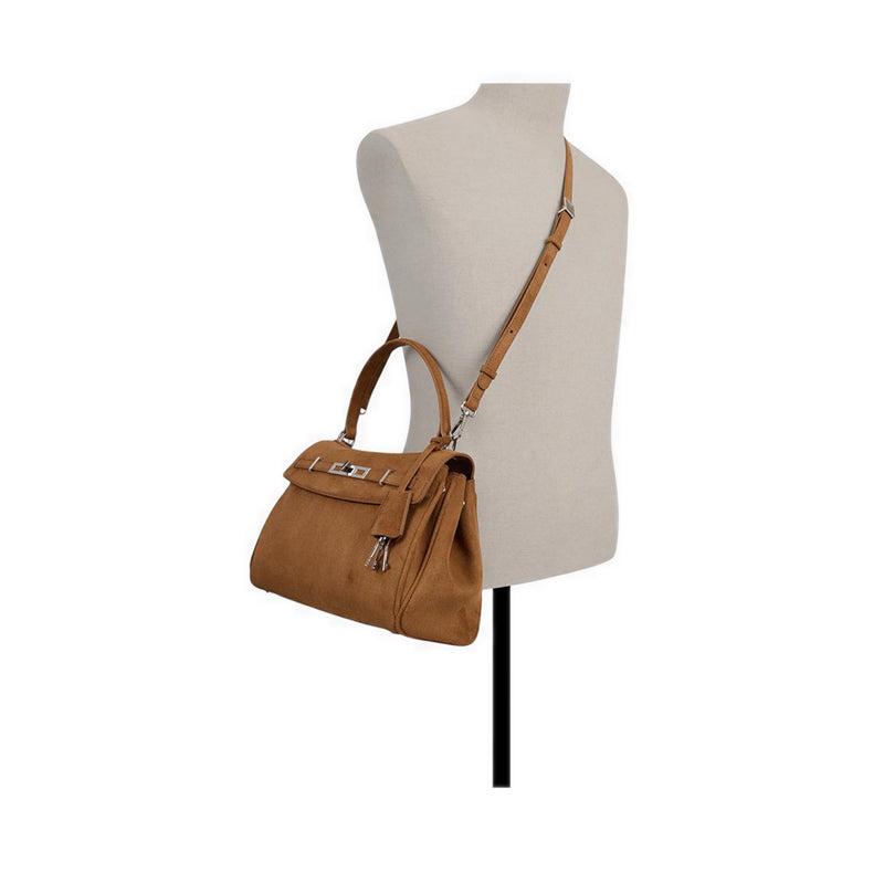 Katieax Women's Satchel Camel