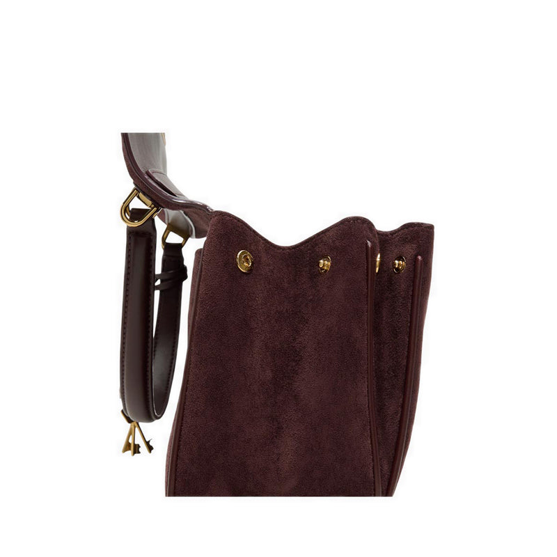 Katieax Women's Satchel Bordo