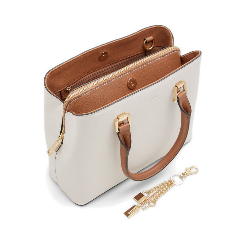 Legoiri Women's Satchel Bag - Bone Multi