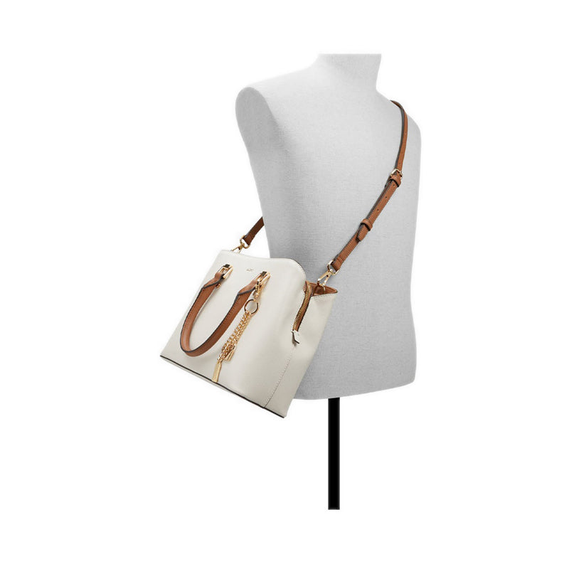 Legoiri Women's Satchel Bag - Bone Multi