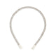 Demirka Women's Head Band - Silver Clear Multi