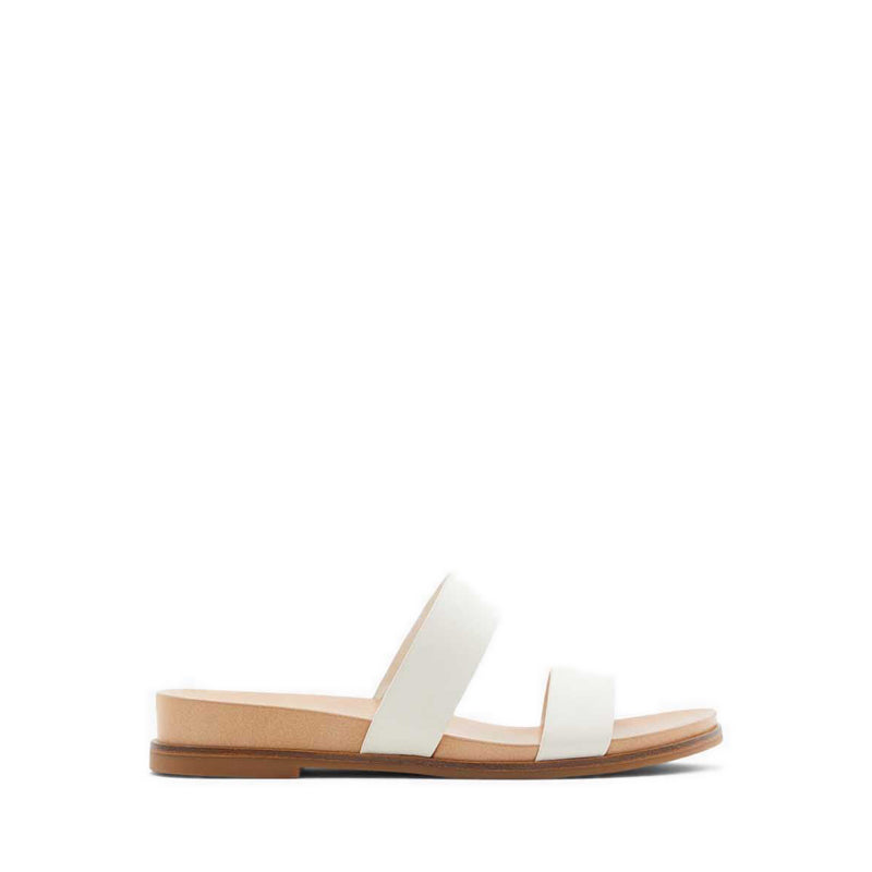 Aliawen Women's Flat Sandals - White