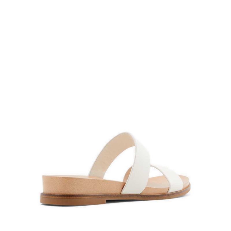 Aliawen Women's Flat Sandals - White