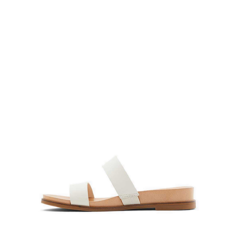 Aliawen Women's Flat Sandals - White