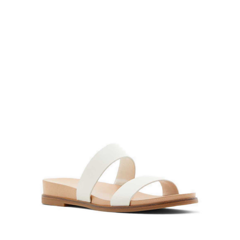 Aliawen Women's Flat Sandals - White
