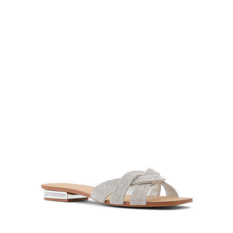 Coredith Women's Flat Sandals - Silver