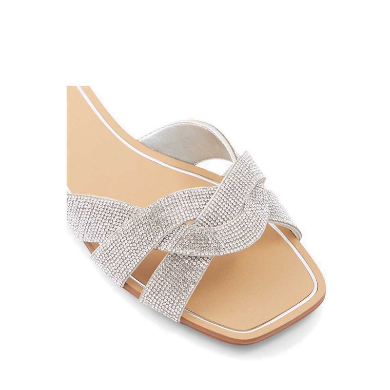 Coredith Women's Flat Sandals - Silver
