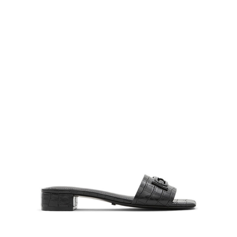 Ethauwen Women's Flat Sandals - Black