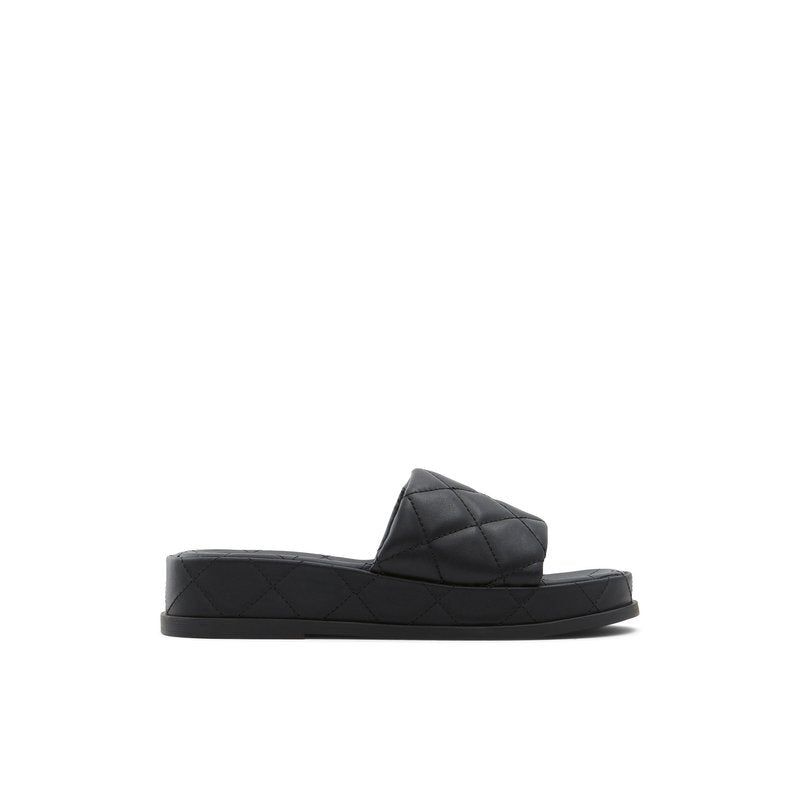 Carreaux Women's Slides - Black