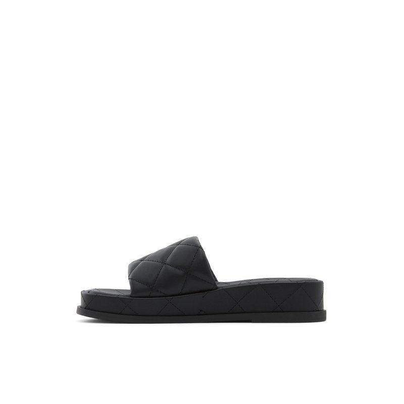Carreaux Women's Slides - Black
