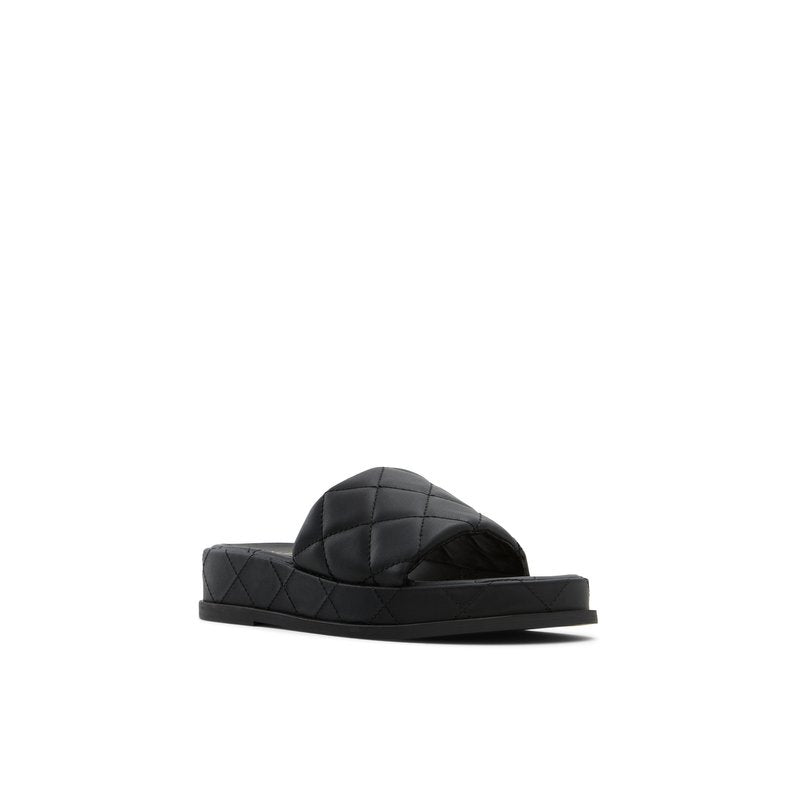 Carreaux Women's Slides - Black
