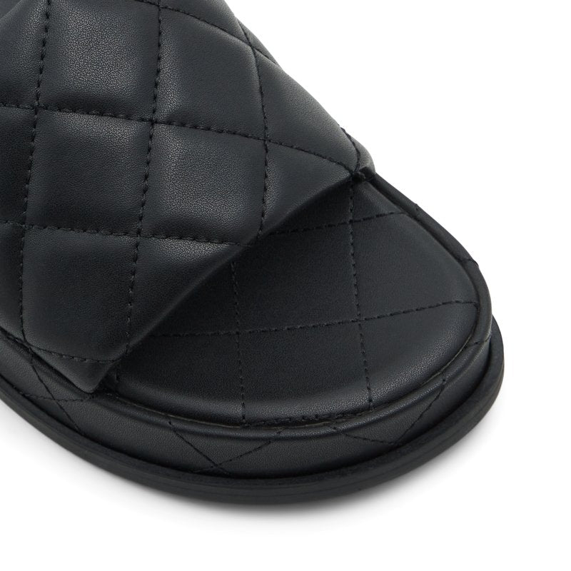 Carreaux Women's Slides - Black